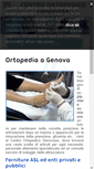 Mobile Screenshot of centroortopedicogenovese.com